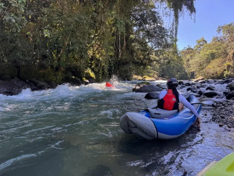 Rafting in Turrialba, Costa Rica.